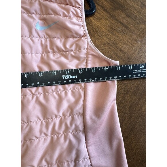 Nike Aeroloft 800 Running Lightweight Vest Pink Jacket Womens Size M - Picture 3 of 7